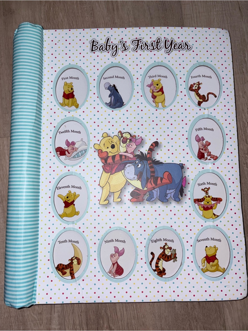 Disney Winnie the Pooh Baby's First Year Milestone Book